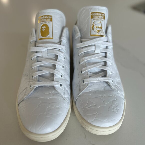 ADIDAS x BAPE Stan Smith Camo Shoes - Picture 3 of 5